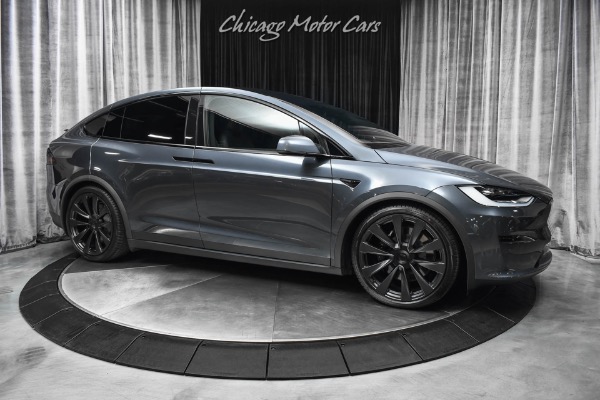 Used 2022 Tesla Model X Plaid SUV Autopilot! ONLY 3,100 Miles! 22 Inch Turbine Wheels! Carbon Trim! for sale Sold at Chicago Motor Cars in West Chicago IL 60185 6