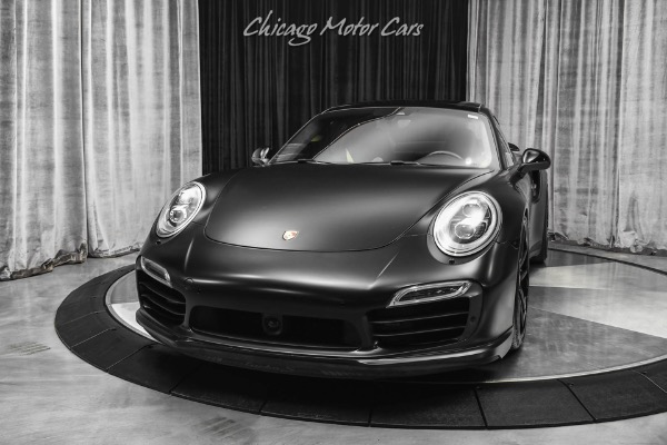 Used 2014 Porsche 911 Turbo S Coupe FULL Satin PPF! Upgraded Exhaust! Sunroof! Burmester High-End for sale Sold at Chicago Motor Cars in West Chicago IL 60185 2