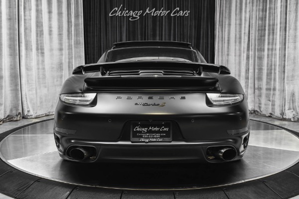 Used 2014 Porsche 911 Turbo S Coupe FULL Satin PPF! Upgraded Exhaust! Sunroof! Burmester High-End for sale Sold at Chicago Motor Cars in West Chicago IL 60185 4