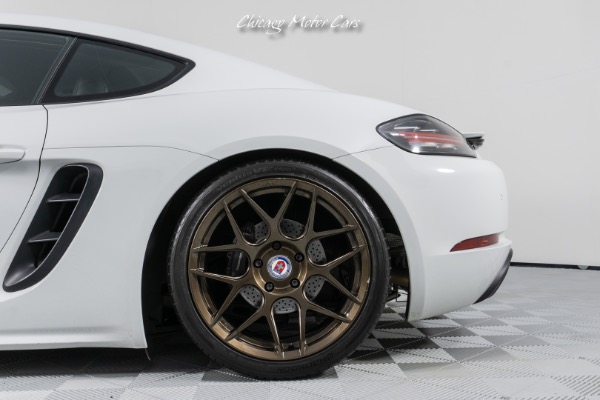 Used 2017 Porsche 718 Cayman HRE Wheels! Premium Package H&R Full lowering springs! Loaded! for sale Sold at Chicago Motor Cars in West Chicago IL 60185 4