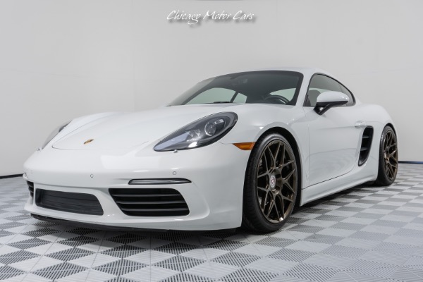 Used 2017 Porsche 718 Cayman HRE Wheels! Premium Package H&R Full lowering springs! Loaded! for sale Sold at Chicago Motor Cars in West Chicago IL 60185 5