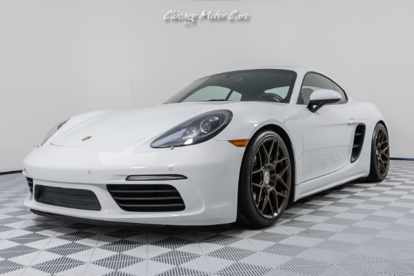 Used-2017-Porsche-718-Cayman-HRE-Wheels-Premium-Package-H-R-Full-lowering-springs-Loaded