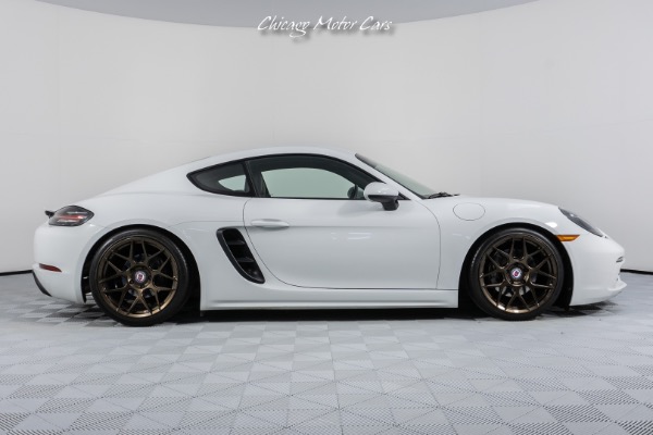 Used-2017-Porsche-718-Cayman-HRE-Wheels-Premium-Package-H-R-Full-lowering-springs-Loaded