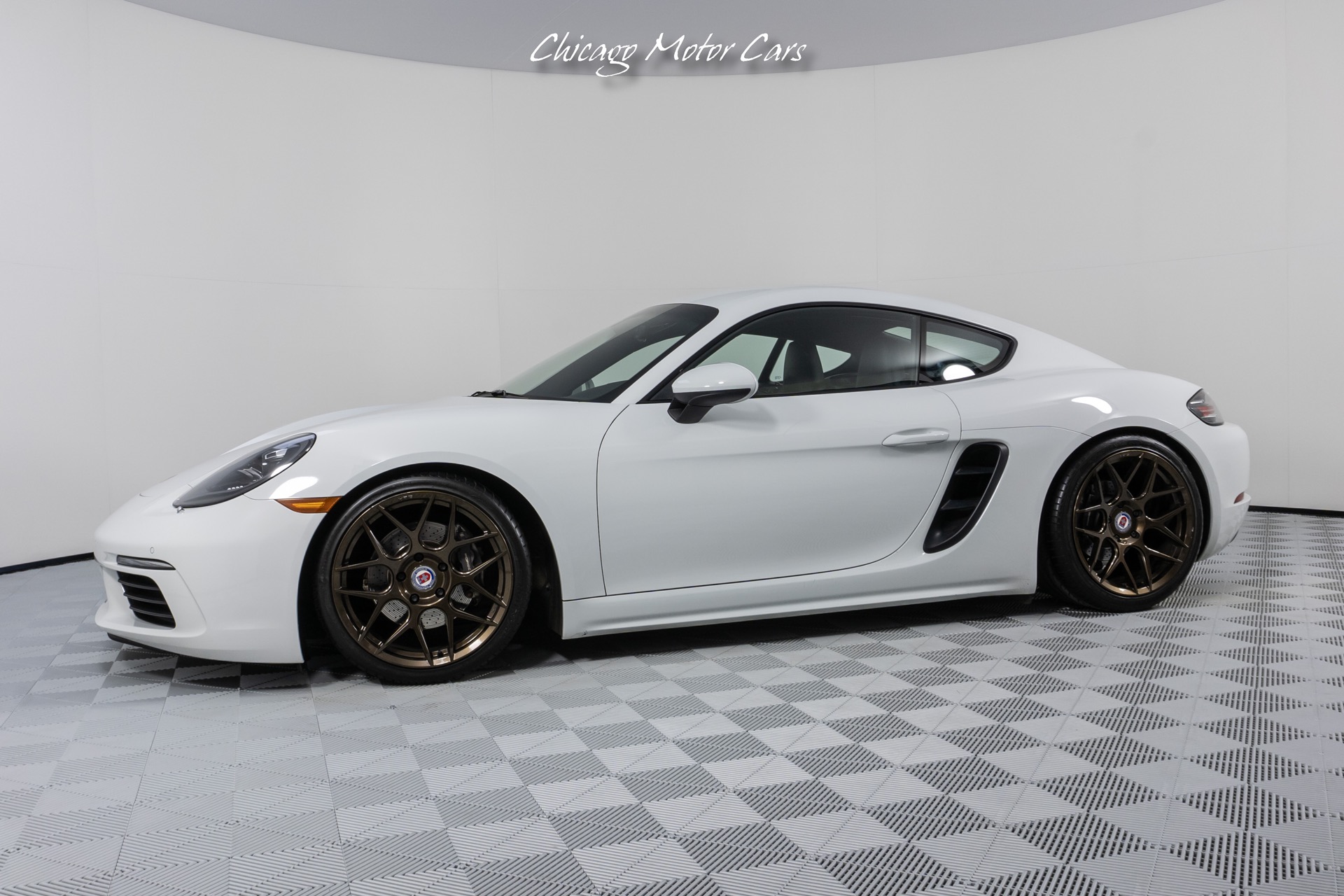 Used-2017-Porsche-718-Cayman-HRE-Wheels-Premium-Package-H-R-Full-lowering-springs-Loaded