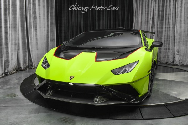 Used 2022 Lamborghini Huracan STO LP640-2 High-Spec Carbon Fiber Everything MSRP $428k+ PPF+Ceramic! for sale Sold at Chicago Motor Cars in West Chicago IL 60185 2