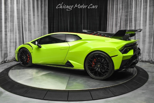 Used 2022 Lamborghini Huracan STO LP640-2 High-Spec Carbon Fiber Everything MSRP $428k+ PPF+Ceramic! for sale Sold at Chicago Motor Cars in West Chicago IL 60185 3