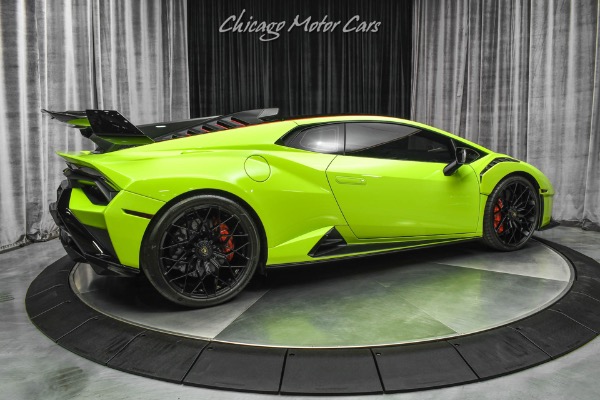 Used 2022 Lamborghini Huracan STO LP640-2 High-Spec Carbon Fiber Everything MSRP $428k+ PPF+Ceramic! for sale Sold at Chicago Motor Cars in West Chicago IL 60185 5