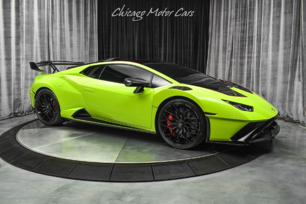 Used 2022 Lamborghini Huracan STO LP640-2 High-Spec Carbon Fiber Everything MSRP $428k+ PPF+Ceramic! for sale Sold at Chicago Motor Cars in West Chicago IL 60185 6