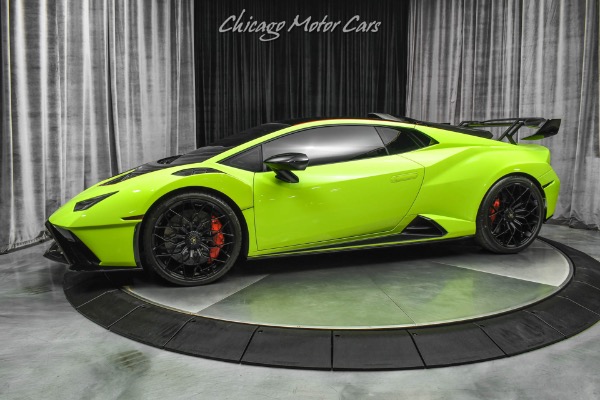 Used 2022 Lamborghini Huracan STO LP640-2 High-Spec Carbon Fiber Everything MSRP $428k+ PPF+Ceramic! for sale Sold at Chicago Motor Cars in West Chicago IL 60185 1