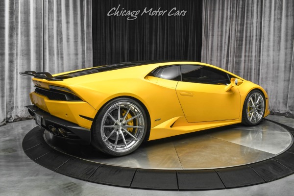 Used 2015 Lamborghini Huracan LP610-4 Coupe FACTORY Matte Paint 1221 Wheels HOT Spec! FULL PPF Front Lift for sale Sold at Chicago Motor Cars in West Chicago IL 60185 5