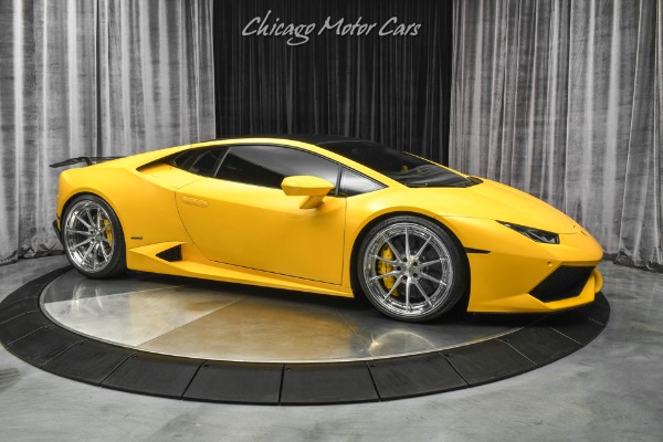 Used 2015 Lamborghini Huracan LP610-4 Coupe FACTORY Matte Paint 1221 Wheels HOT Spec! FULL PPF Front Lift for sale Sold at Chicago Motor Cars in West Chicago IL 60185 6