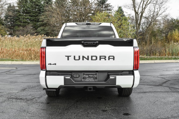 Used 2023 Toyota Tundra Platinum HV 4X4 Pickup I-FORCE MAX! ADVANCE Pkg! Special Paint! LOADED! for sale Sold at Chicago Motor Cars in West Chicago IL 60185 4