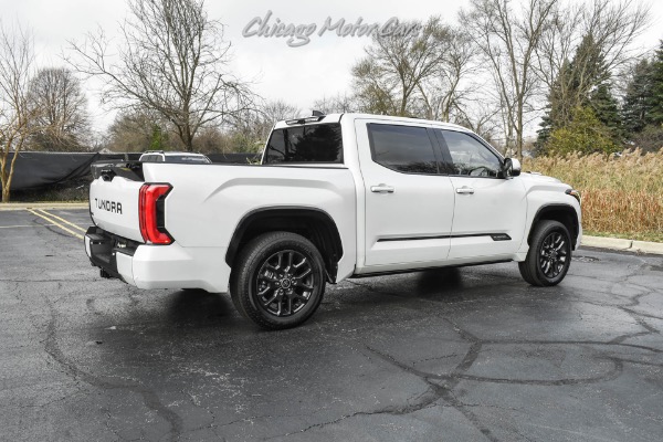 Used 2023 Toyota Tundra Platinum HV 4X4 Pickup I-FORCE MAX! ADVANCE Pkg! Special Paint! LOADED! for sale Sold at Chicago Motor Cars in West Chicago IL 60185 5