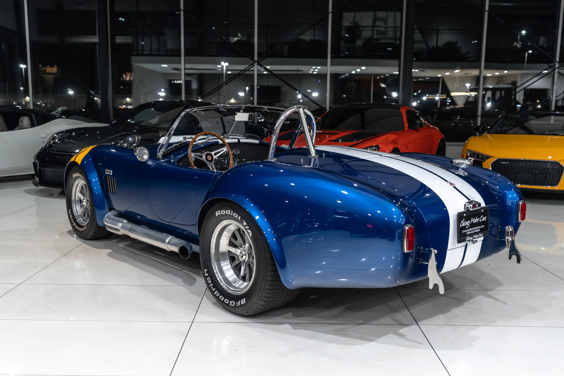 Used-1965-Superformance-Cobra-427-MKIII-Shelby-Tribute-460ci-Big-Block-Soft-Top-Windows