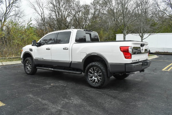 Used 2018 Nissan Titan XD Platinum Reserve 4X4 CrewCab Pickup Cummins Turbo-Diesel Highest Trim Level for sale Sold at Chicago Motor Cars in West Chicago IL 60185 3