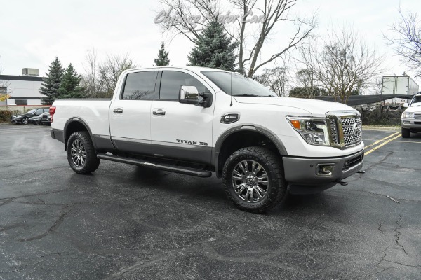 Used 2018 Nissan Titan XD Platinum Reserve 4X4 CrewCab Pickup Cummins Turbo-Diesel Highest Trim Level for sale Sold at Chicago Motor Cars in West Chicago IL 60185 6