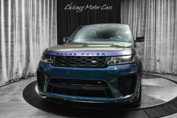 Used 2020 Land Rover Range Rover Sport SVR SUV Supercharged 5.0L V8! SVO SPECIAL COLOR! Driver Assist for sale Sold at Chicago Motor Cars in West Chicago IL 60185 2