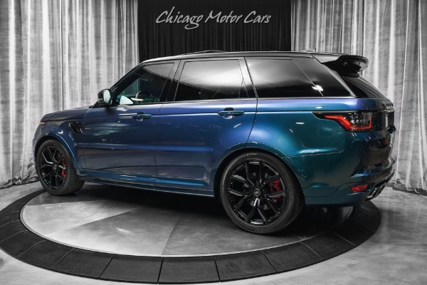 Used 2020 Land Rover Range Rover Sport SVR SUV Supercharged 5.0L V8! SVO SPECIAL COLOR! Driver Assist for sale Sold at Chicago Motor Cars in West Chicago IL 60185 3