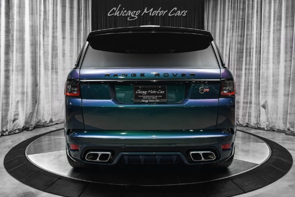 Used 2020 Land Rover Range Rover Sport SVR SUV Supercharged 5.0L V8! SVO SPECIAL COLOR! Driver Assist for sale Sold at Chicago Motor Cars in West Chicago IL 60185 4