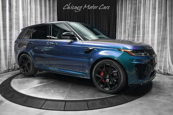Used 2020 Land Rover Range Rover Sport SVR SUV Supercharged 5.0L V8! SVO SPECIAL COLOR! Driver Assist for sale Sold at Chicago Motor Cars in West Chicago IL 60185 6