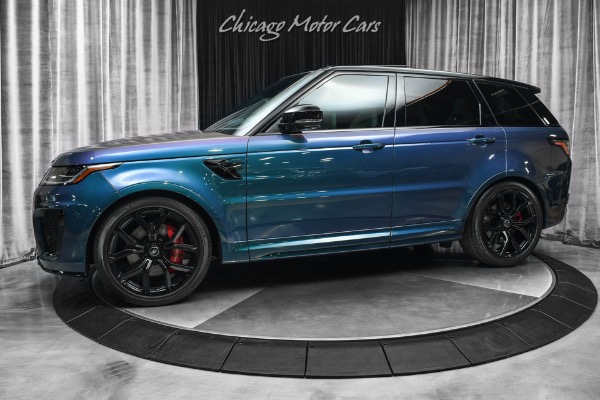 Used 2020 Land Rover Range Rover Sport SVR SUV Supercharged 5.0L V8! SVO SPECIAL COLOR! Driver Assist for sale Sold at Chicago Motor Cars in West Chicago IL 60185 1