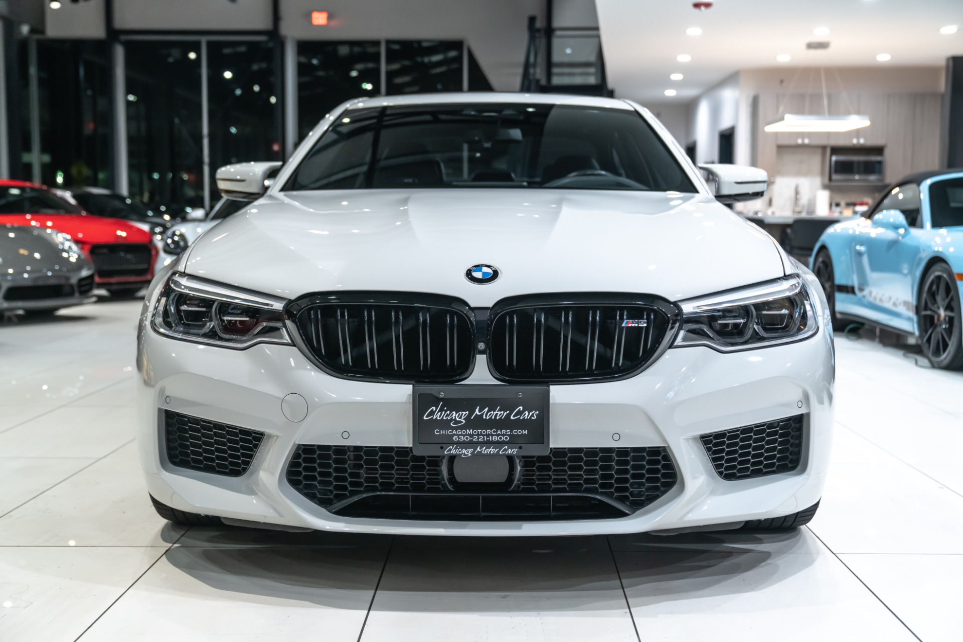 Used-2019-BMW-M5-AWD-Sedan-Alpine-White-Executive-Pkg-Massage-Seats-Driving-Assist-Plus