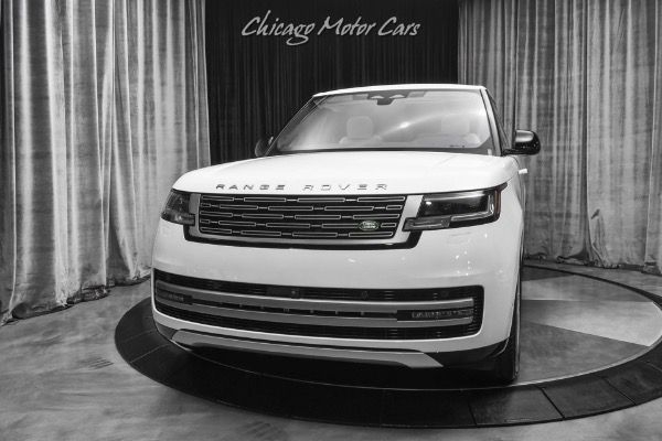 Used 2022 Land Rover Range Rover SE LWB 7-SEAT PEARL WHITE! MERIDIAN 3D! POWER RUNNING BOARDS for sale Sold at Chicago Motor Cars in West Chicago IL 60185 2