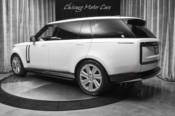 Used 2022 Land Rover Range Rover SE LWB 7-SEAT PEARL WHITE! MERIDIAN 3D! POWER RUNNING BOARDS for sale Sold at Chicago Motor Cars in West Chicago IL 60185 3