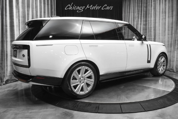 Used 2022 Land Rover Range Rover SE LWB 7-SEAT PEARL WHITE! MERIDIAN 3D! POWER RUNNING BOARDS for sale Sold at Chicago Motor Cars in West Chicago IL 60185 5