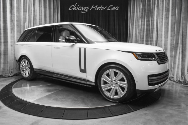 Used 2022 Land Rover Range Rover SE LWB 7-SEAT PEARL WHITE! MERIDIAN 3D! POWER RUNNING BOARDS for sale Sold at Chicago Motor Cars in West Chicago IL 60185 6