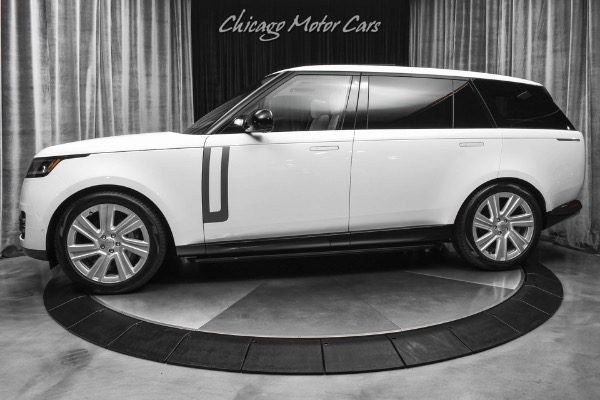 Used 2022 Land Rover Range Rover SE LWB 7-SEAT PEARL WHITE! MERIDIAN 3D! POWER RUNNING BOARDS for sale Sold at Chicago Motor Cars in West Chicago IL 60185 1