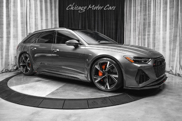 Used 2022 Audi RS6 Avant 4.0 quattro Executive Pkg! Carbon Optics! B&O 3D! Carbon Fiber! Front PPF! for sale Sold at Chicago Motor Cars in West Chicago IL 60185 6