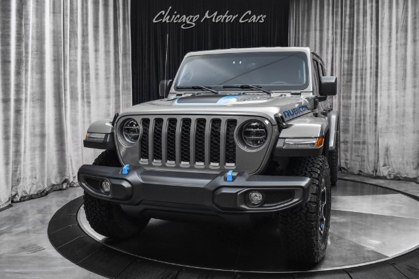 Used 2022 Jeep Wrangler Unlimited Rubicon 4xe RARE COLOR 470TQ PLUG-IN HYBRID HARDTOP LEATHER COLD WEATHER for sale Sold at Chicago Motor Cars in West Chicago IL 60185 2