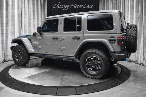 Used 2022 Jeep Wrangler Unlimited Rubicon 4xe RARE COLOR 470TQ PLUG-IN HYBRID HARDTOP LEATHER COLD WEATHER for sale Sold at Chicago Motor Cars in West Chicago IL 60185 3