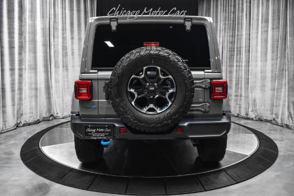 Used 2022 Jeep Wrangler Unlimited Rubicon 4xe RARE COLOR 470TQ PLUG-IN HYBRID HARDTOP LEATHER COLD WEATHER for sale Sold at Chicago Motor Cars in West Chicago IL 60185 4