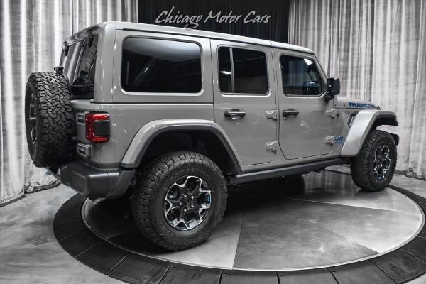 Used 2022 Jeep Wrangler Unlimited Rubicon 4xe RARE COLOR 470TQ PLUG-IN HYBRID HARDTOP LEATHER COLD WEATHER for sale Sold at Chicago Motor Cars in West Chicago IL 60185 5