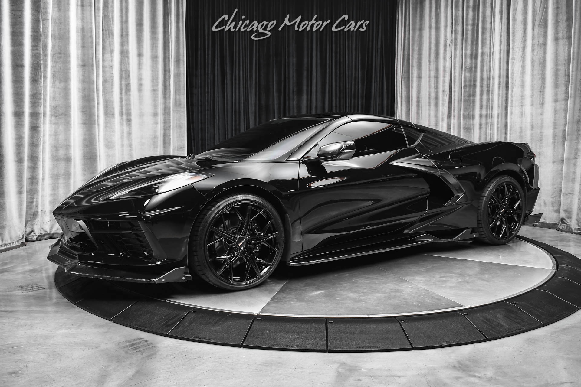 Used-2022-Chevrolet-Corvette-Stingray-3LT-C8-Coupe-Front-Lift-Tastefully-Upgraded-Cray-Wheels