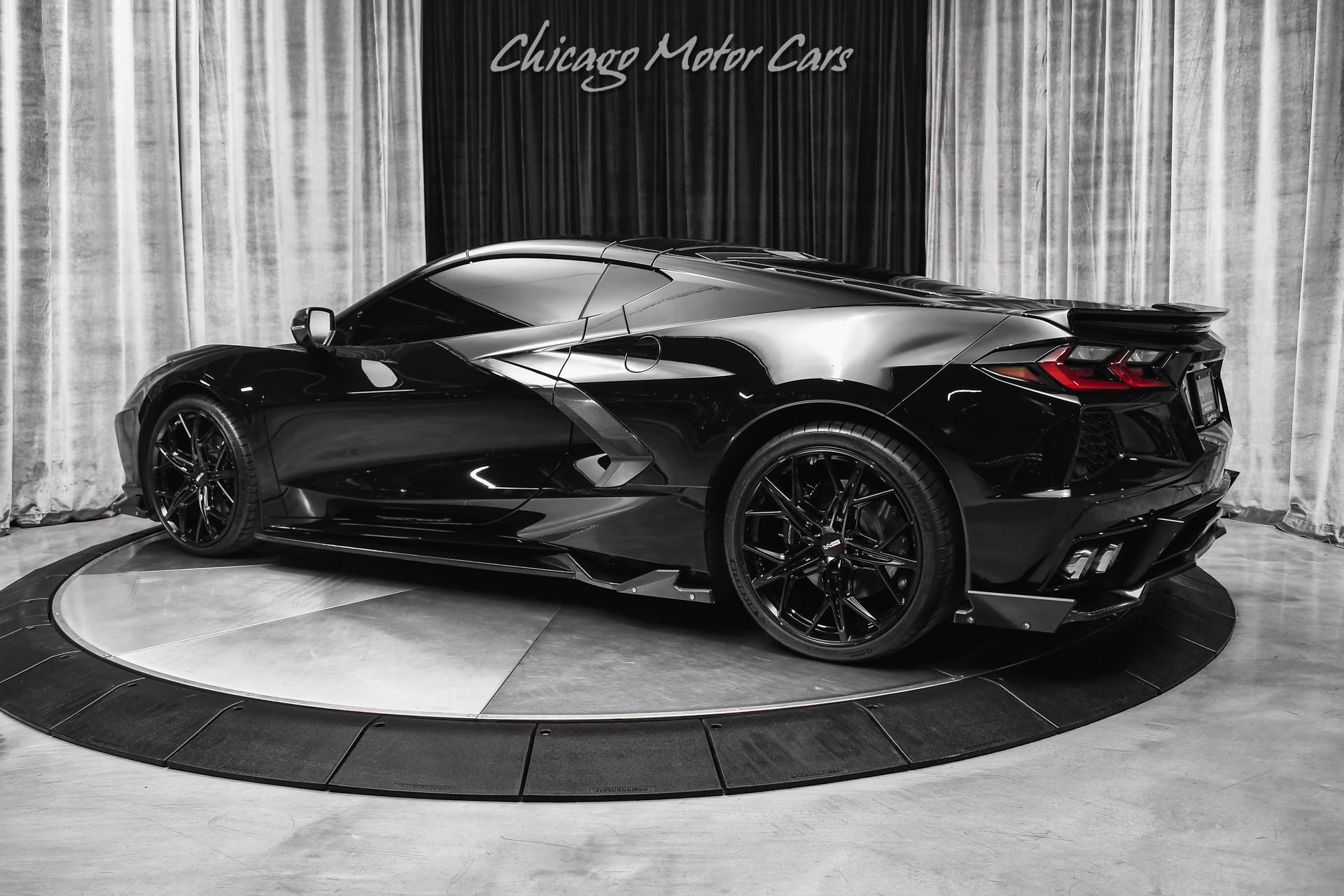 Used-2022-Chevrolet-Corvette-Stingray-3LT-C8-Coupe-Front-Lift-Tastefully-Upgraded-Cray-Wheels