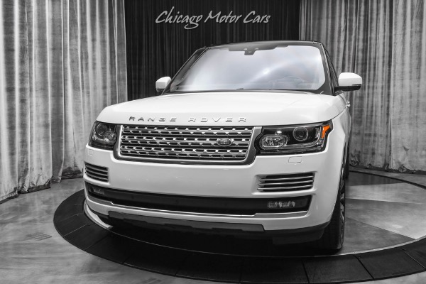 Used 2017 Land Rover Range Rover Autobiography SUV! 5.0L V8 Supercharged! Hot Color Combo! for sale Sold at Chicago Motor Cars in West Chicago IL 60185 2