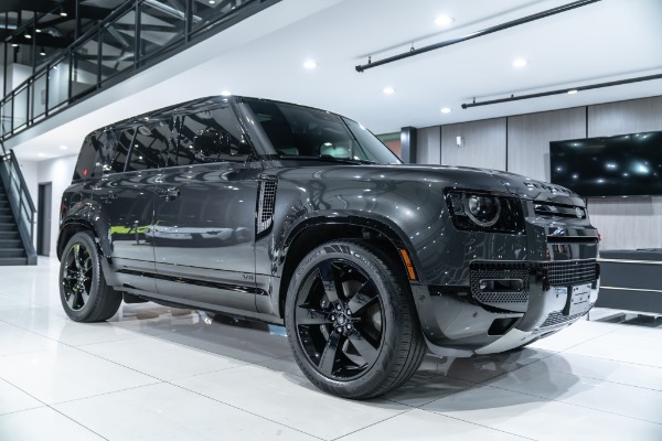 Used 2023 Land Rover Defender 110 P525 V8 SUV Carpathian Grey! Supercharged! ONLY 119 Miles! for sale Sold at Chicago Motor Cars in West Chicago IL 60185 6