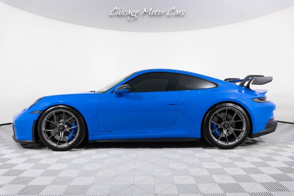 Used 2022 Porsche 911 GT3 Shark Blue Exterior! Carbon Fiber Roof Only 3K Miles! Loaded!! for sale Sold at Chicago Motor Cars in West Chicago IL 60185 2