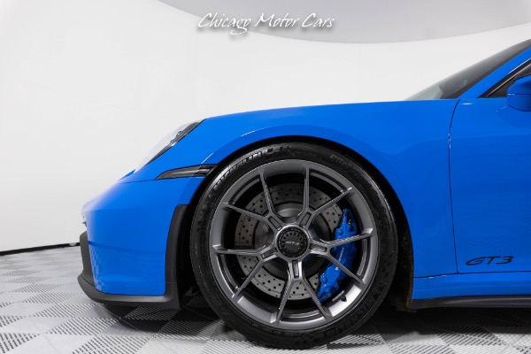 Used 2022 Porsche 911 GT3 Shark Blue Exterior! Carbon Fiber Roof Only 3K Miles! Loaded!! for sale Sold at Chicago Motor Cars in West Chicago IL 60185 3