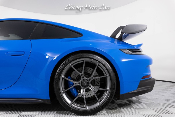 Used 2022 Porsche 911 GT3 Shark Blue Exterior! Carbon Fiber Roof Only 3K Miles! Loaded!! for sale Sold at Chicago Motor Cars in West Chicago IL 60185 4