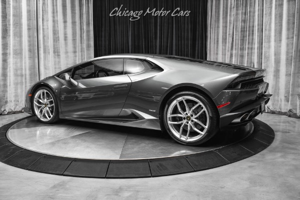 Used 2015 Lamborghini Huracan LP610-4 Coupe Just Serviced! Race Exhaust! Front Lift! TEB + Forged Carbon! for sale Sold at Chicago Motor Cars in West Chicago IL 60185 3