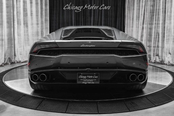 Used 2015 Lamborghini Huracan LP610-4 Coupe Just Serviced! Race Exhaust! Front Lift! TEB + Forged Carbon! for sale Sold at Chicago Motor Cars in West Chicago IL 60185 4
