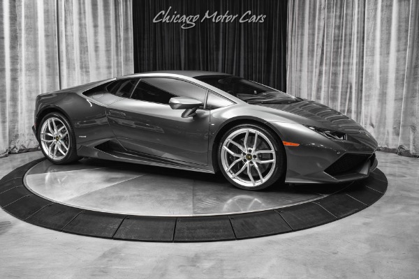 Used 2015 Lamborghini Huracan LP610-4 Coupe Just Serviced! Race Exhaust! Front Lift! TEB + Forged Carbon! for sale Sold at Chicago Motor Cars in West Chicago IL 60185 6