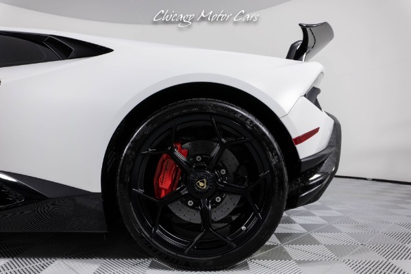 Used 2018 Lamborghini Huracan Performante FULL XPEL STEALTH PPF! FORGED CARBON EVERYWHERE! LOADED!! for sale Sold at Chicago Motor Cars in West Chicago IL 60185 4