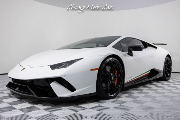 Used 2018 Lamborghini Huracan Performante FULL XPEL STEALTH PPF! FORGED CARBON EVERYWHERE! LOADED!! for sale Sold at Chicago Motor Cars in West Chicago IL 60185 5
