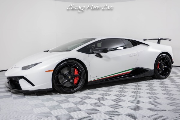 Used 2018 Lamborghini Huracan Performante FULL XPEL STEALTH PPF! FORGED CARBON EVERYWHERE! LOADED!! for sale Sold at Chicago Motor Cars in West Chicago IL 60185 1