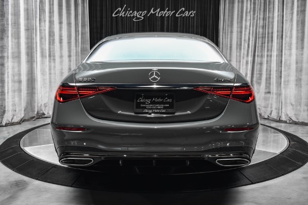 Used 2023 Mercedes-Benz S580 4Matic Sedan AMG Line! DELIVERY MILES! Exclusive Interior! Night Pkg! BEST SPEC! for sale Sold at Chicago Motor Cars in West Chicago IL 60185 4